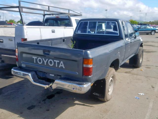 JT4VN13D8P5126566 - 1993 TOYOTA PICKUP 1/2 GREEN photo 4