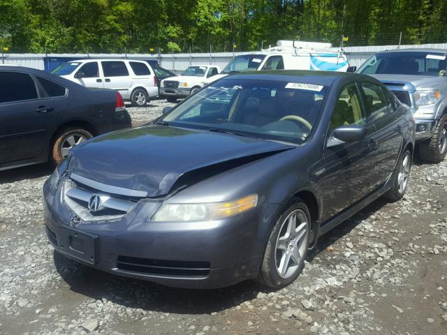 19UUA662X5A015764 - 2005 ACURA TL GRAY photo 2