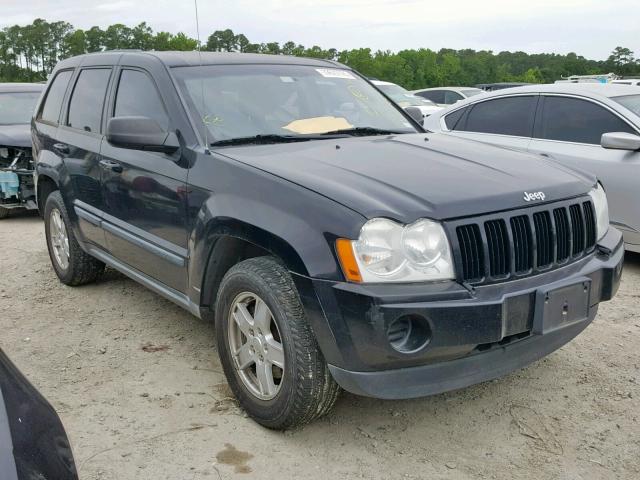 1J8GR48K37C568164 - 2007 JEEP GRAND CHER BLACK photo 1