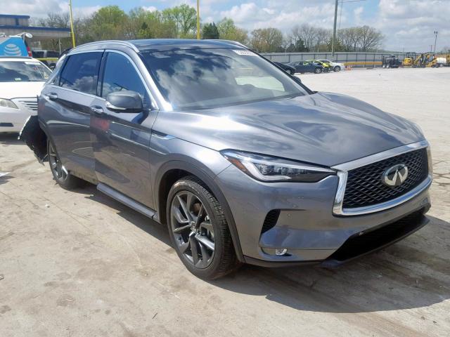 3PCAJ5M12KF104267 - 2019 INFINITI QX50 ESSEN GRAY photo 1