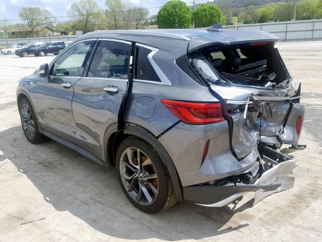 3PCAJ5M12KF104267 - 2019 INFINITI QX50 ESSEN GRAY photo 3