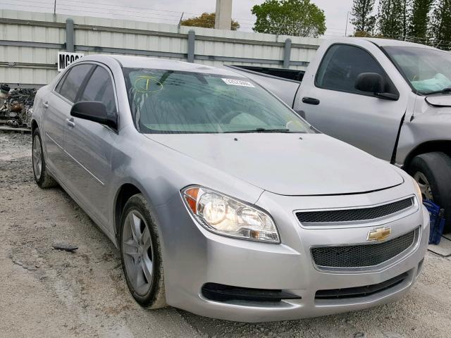 1G1ZB5EB5AF196145 - 2010 CHEVROLET MALIBU LS SILVER photo 1