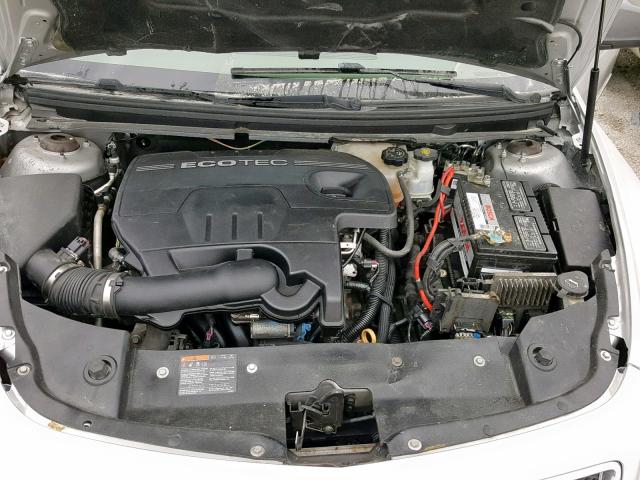 1G1ZB5EB5AF196145 - 2010 CHEVROLET MALIBU LS SILVER photo 7