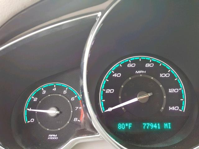 1G1ZB5EB5AF196145 - 2010 CHEVROLET MALIBU LS SILVER photo 8