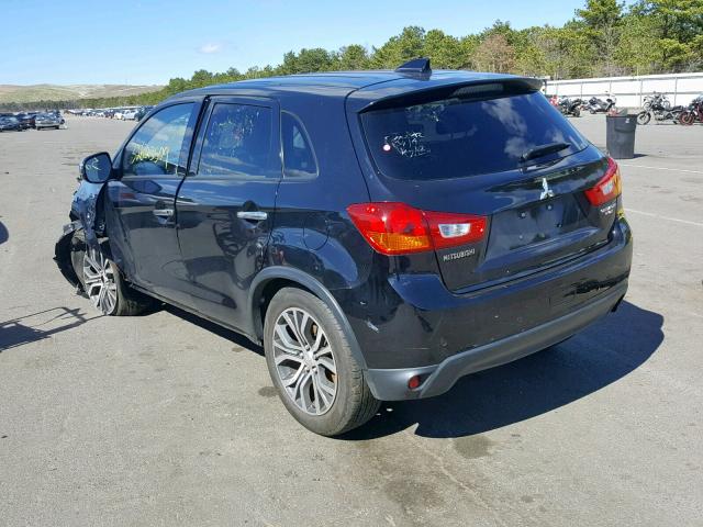 JA4AR3AU2HZ042460 - 2017 MITSUBISHI OUTLANDER BLACK photo 3