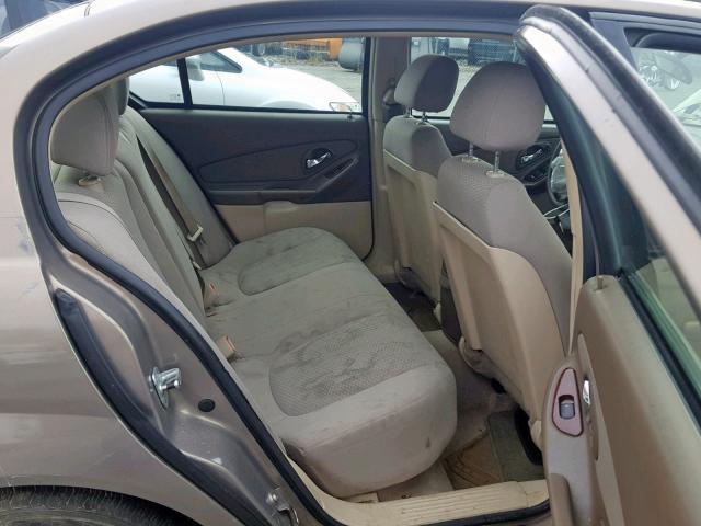 1G1ZS58F27F126562 - 2007 CHEVROLET MALIBU LS GRAY photo 6