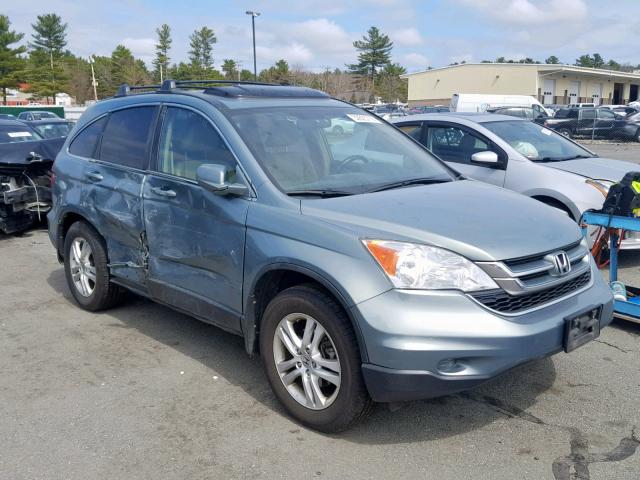 5J6RE4H77AL040717 - 2010 HONDA CR-V EXL GRAY photo 1