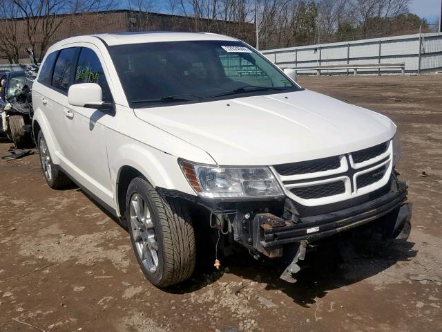 3C4PDDEGXCT228918 - 2012 DODGE JOURNEY R/ WHITE photo 1