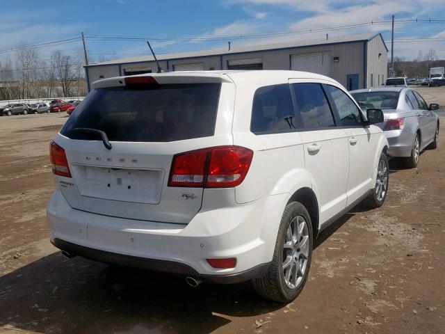 3C4PDDEGXCT228918 - 2012 DODGE JOURNEY R/ WHITE photo 4