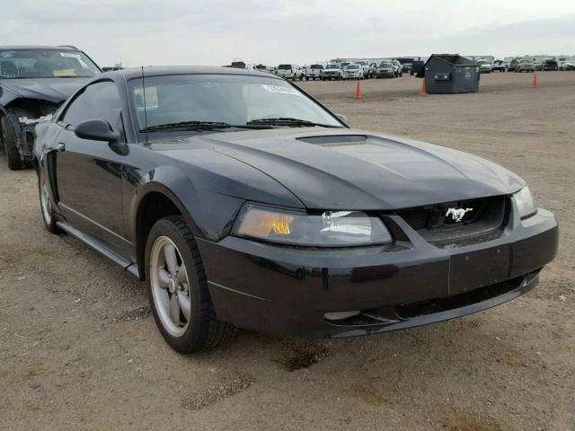 1FAFP42X12F211611 - 2002 FORD MUSTANG GT BLACK photo 1