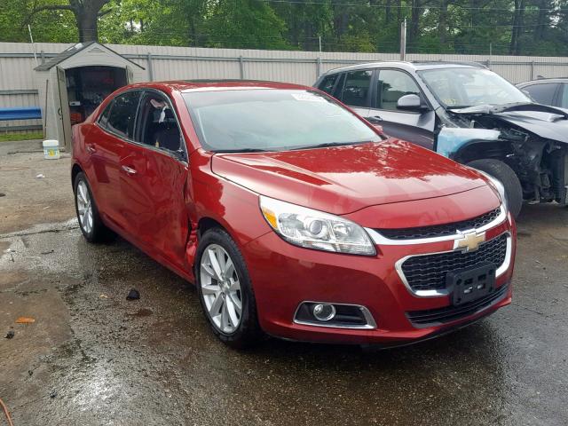 1G11H5SL1EF182936 - 2014 CHEVROLET MALIBU LTZ RED photo 1