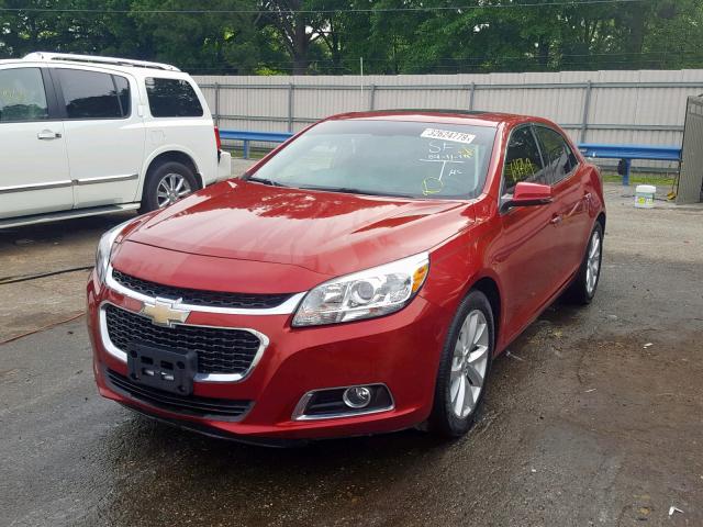 1G11H5SL1EF182936 - 2014 CHEVROLET MALIBU LTZ RED photo 2