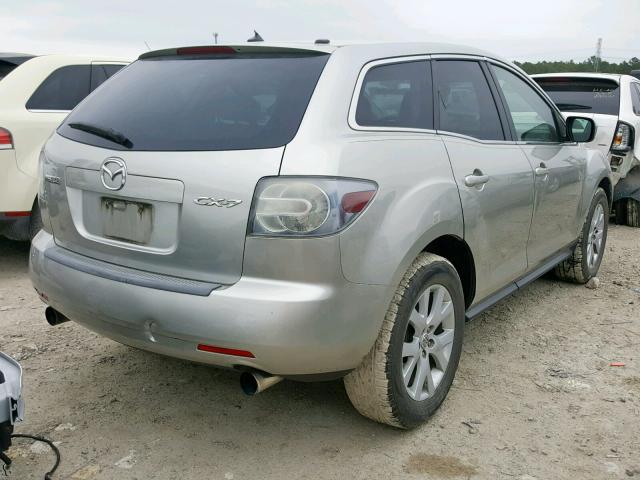 JM3ER293X70141860 - 2007 MAZDA CX-7 SILVER photo 4