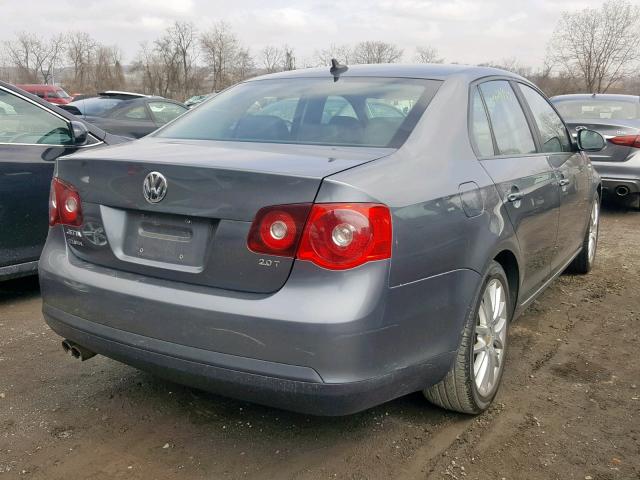 3VWRA71K58M172818 - 2008 VOLKSWAGEN JETTA WOLF GRAY photo 4