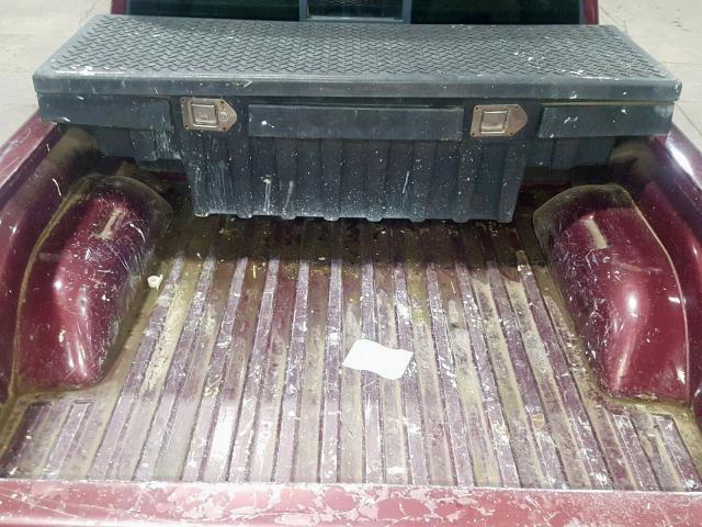 1B7HG48N72S709327 - 2002 DODGE DAKOTA QUA BURGUNDY photo 9