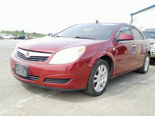 1G8ZV57B09F190156 - 2009 SATURN AURA XR MAROON photo 2