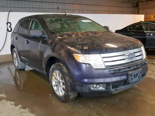 2FMDK48C47BB57035 - 2007 FORD EDGE SEL PURPLE photo 1