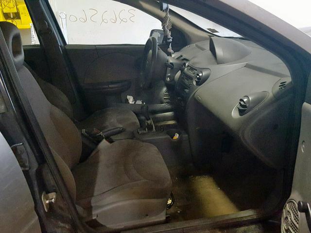 1G8AF52F84Z138656 - 2004 SATURN ION LEVEL SILVER photo 5