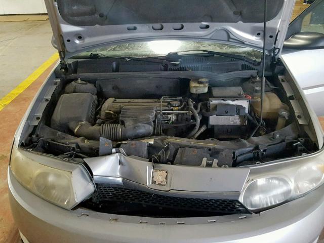 1G8AF52F84Z138656 - 2004 SATURN ION LEVEL SILVER photo 7