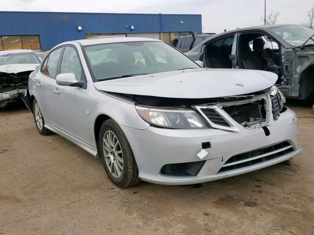 YS3FA4CY7A1617075 - 2010 SAAB 9-3 2.0T SILVER photo 1