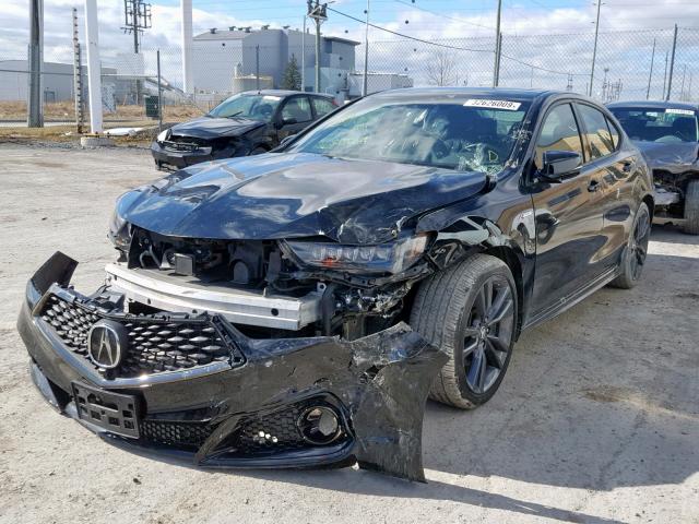 19UUB3F8XJA800103 - 2018 ACURA TLX ELITE BLACK photo 2