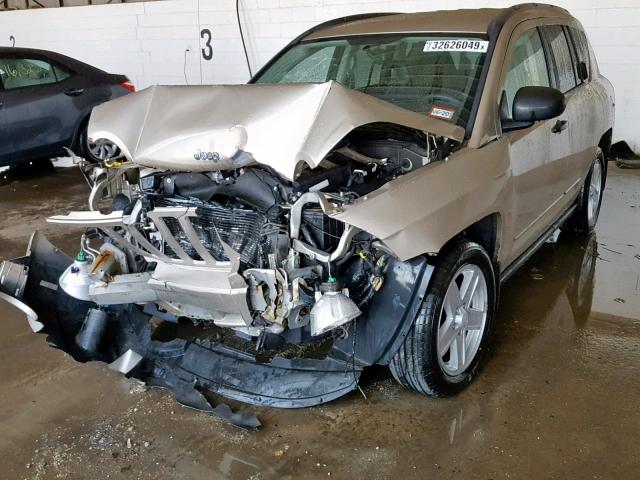 1J8FF47B39D113432 - 2009 JEEP COMPASS SP Алтын фото 2