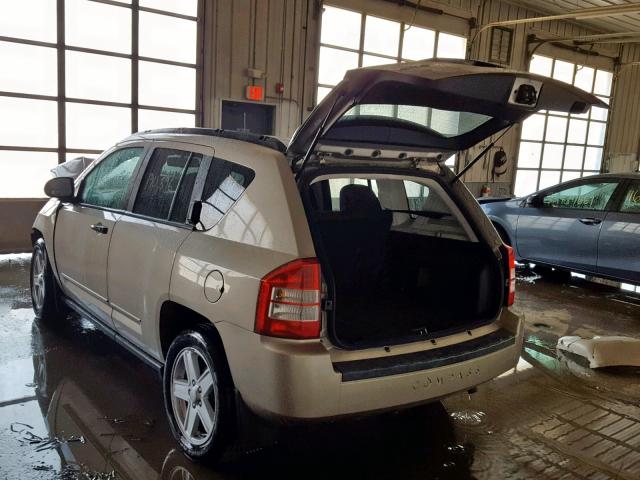 1J8FF47B39D113432 - 2009 JEEP COMPASS SP Алтын фото 3