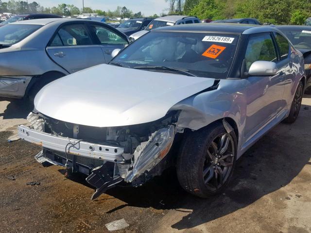 JTKJF5C73E3067649 - 2014 TOYOTA SCION TC ვერცხლისფერი ფოტო 2