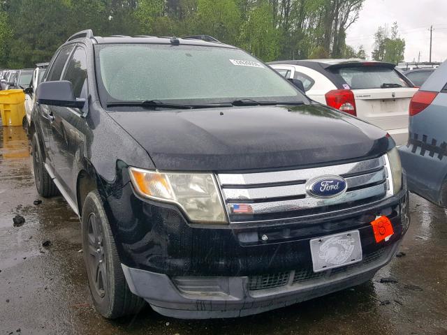 2FMDK36C57BA50542 - 2007 FORD EDGE SE BLACK photo 1