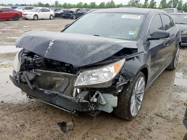 1G4GC5GD4BF333762 - 2011 BUICK LACROSSE C BLACK photo 2