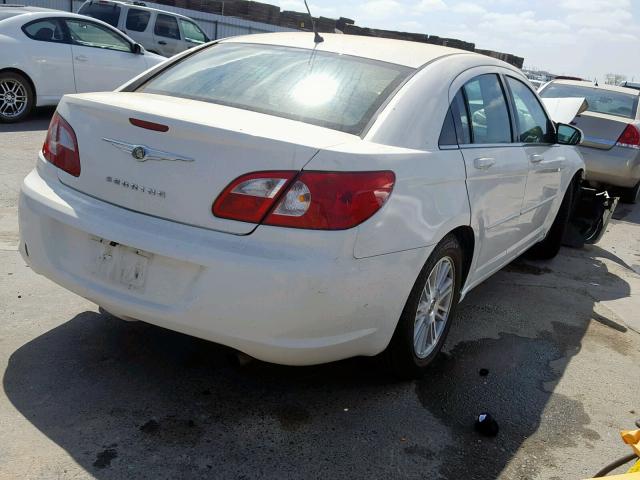 1C3LC56R77N520558 - 2007 CHRYSLER SEBRING TO WHITE photo 4