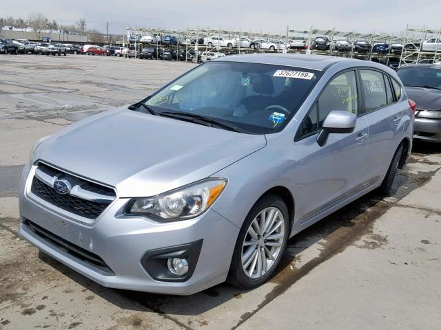 JF1GPAH67E8231386 - 2014 SUBARU IMPREZA LI SILVER photo 2