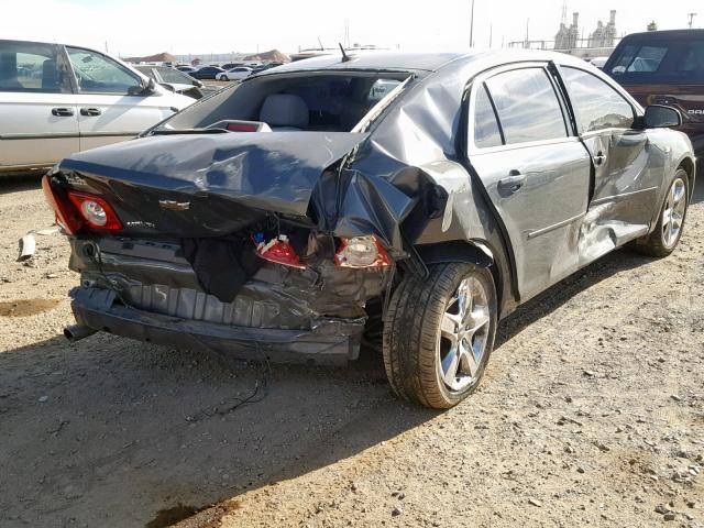 1G1ZH57B18F264480 - 2008 CHEVROLET MALIBU 1LT 灰色 照片 4