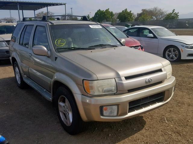 JNRDR09Y42W250597 - 2002 INFINITI QX4 GOLD photo 1