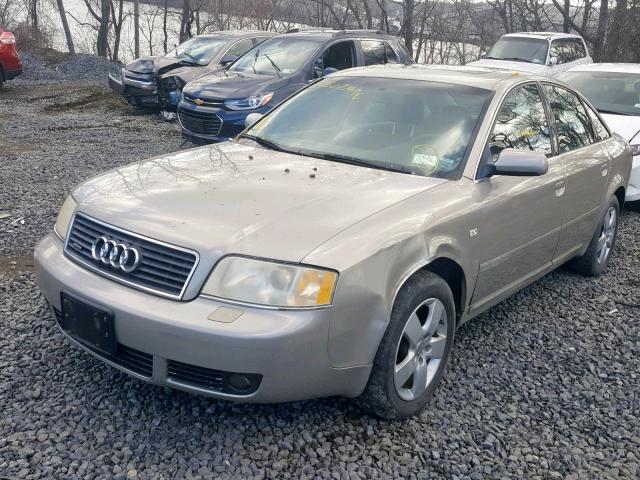 WAULT54B12N116694 - 2002 AUDI A6 3.0 QUA GRAY photo 2