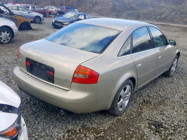 WAULT54B12N116694 - 2002 AUDI A6 3.0 QUA GRAY photo 4