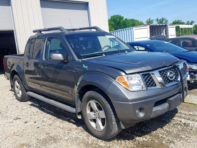 1N6AD07UX5C453868 - 2005 NISSAN FRONTIER C GRAY photo 1