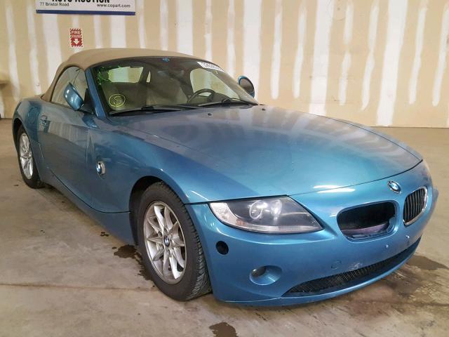 4USBT33555LS54912 - 2005 BMW Z4 2.5 BLUE photo 1