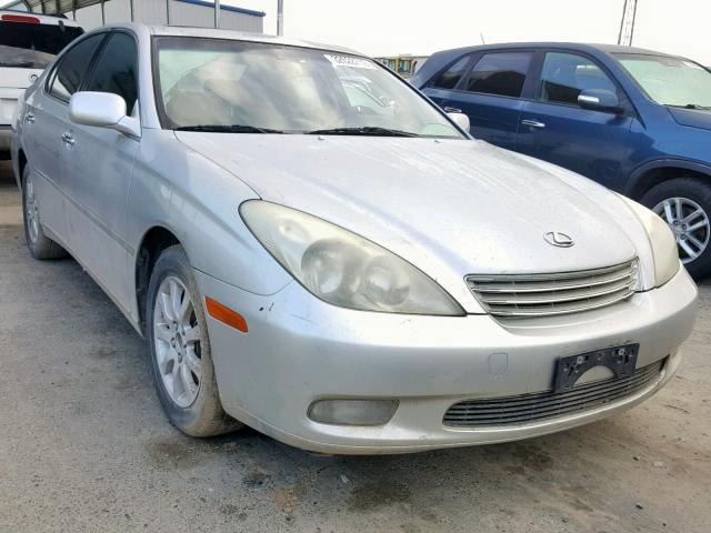 JTHBF30G830107208 - 2003 LEXUS ES 300 SILVER photo 1