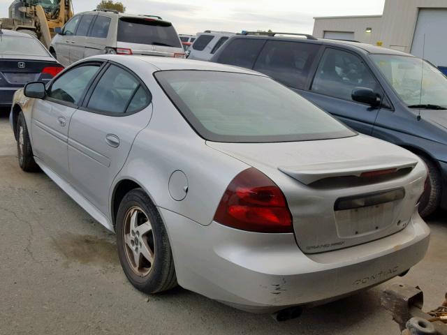 2G2WS522841111717 - 2004 PONTIAC GRAND PRIX GRAY photo 3