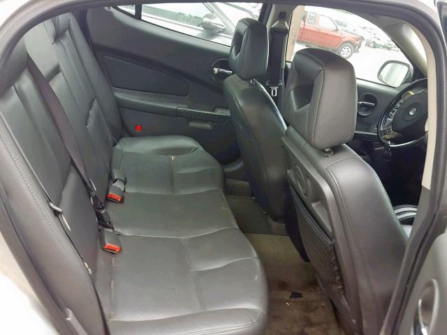 2G2WS522841111717 - 2004 PONTIAC GRAND PRIX GRAY photo 6