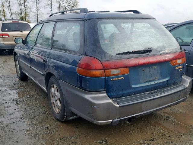 4S3BG6854X6635043 - 1999 SUBARU LEGACY OUT GREEN photo 3