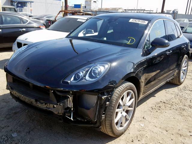 WP1AB2A51HLB11217 - 2017 PORSCHE MACAN S BLACK photo 2