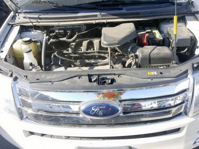 2FMDK38C28BA99843 - 2008 FORD EDGE SEL WHITE photo 7