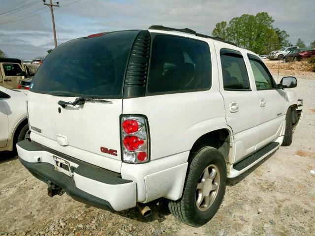 1GKEK63U83J118317 - 2003 GMC YUKON DENA WHITE photo 4