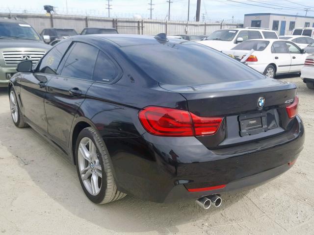 WBA4J1C57KBM13730 - 2019 BMW 430I GRAN BLACK photo 3