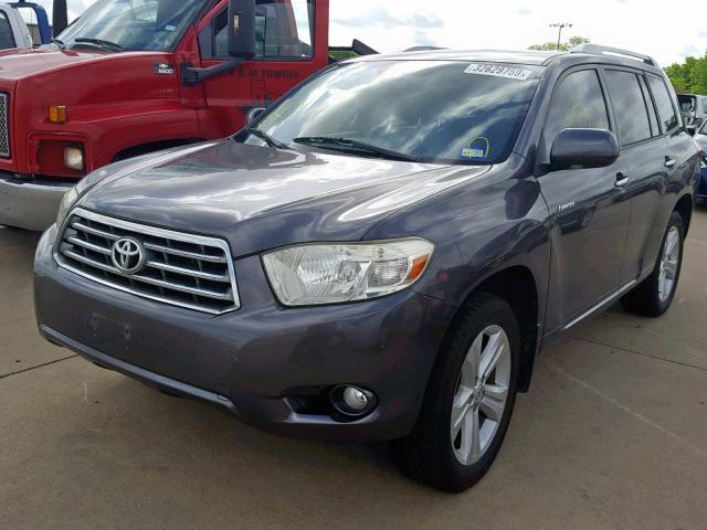 JTEDS42AX92075861 - 2009 TOYOTA HIGHLANDER GRAY photo 2