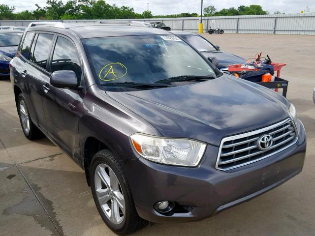 JTEDS42AX92075861 - 2009 TOYOTA HIGHLANDER GRAY photo 9