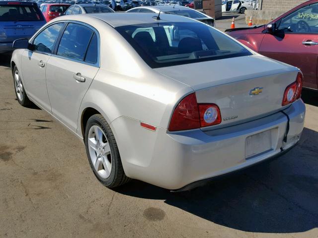 1G1ZA5E10BF226051 - 2011 CHEVROLET MALIBU LS BEIGE photo 3