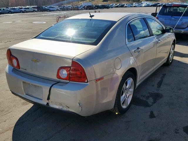 1G1ZA5E10BF226051 - 2011 CHEVROLET MALIBU LS BEIGE photo 4